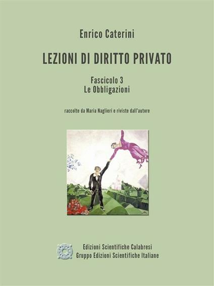 Le Lezioni di diritto privato. Vol. 3 - Enrico Caterini - ebook