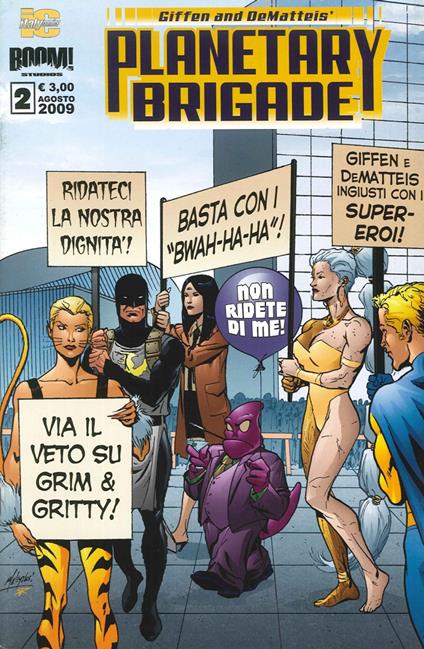 Planetary brigade. Vol. 2 - copertina