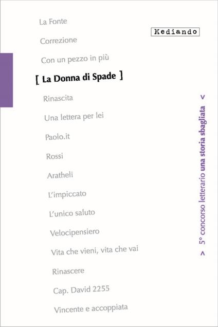 La donna di spade. 5° concorso letterario. Con e-book - Fabrizio Garrucciu,Caterina Muntoni,Carlo Brugno - copertina
