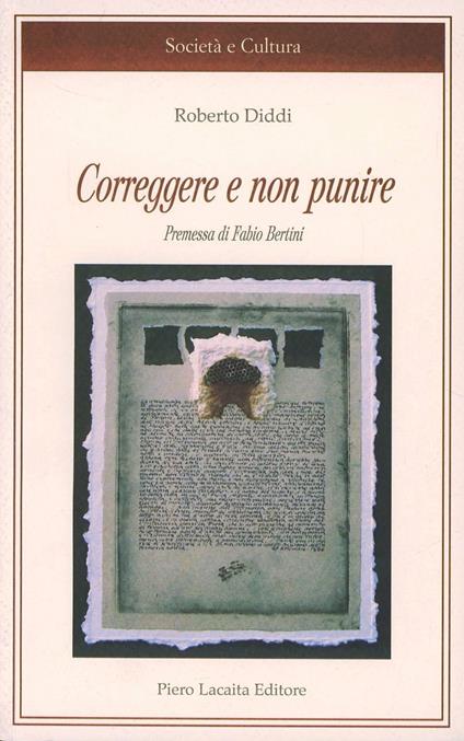 Correggere e non punire - Roberto Diddi - copertina