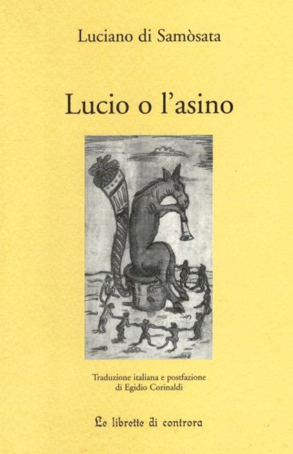 Lucio o l'asino - Luciano di Samosata - copertina
