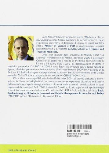 Elementi di Metodologia Epidemiologica - Carlo Signorelli - 2