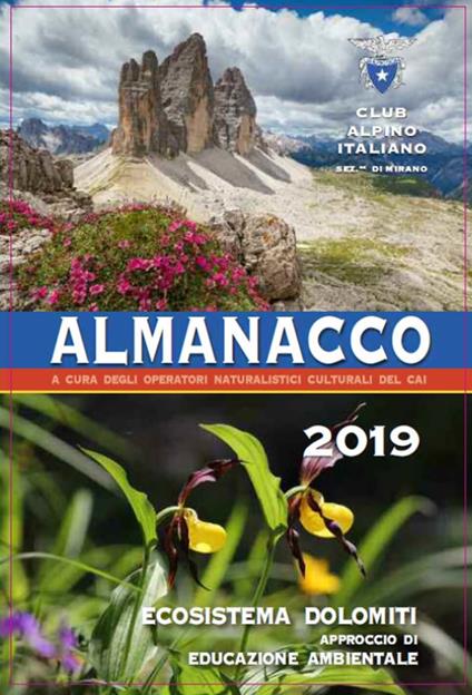 Almanacco Club Alpino Italiano 2019 - copertina