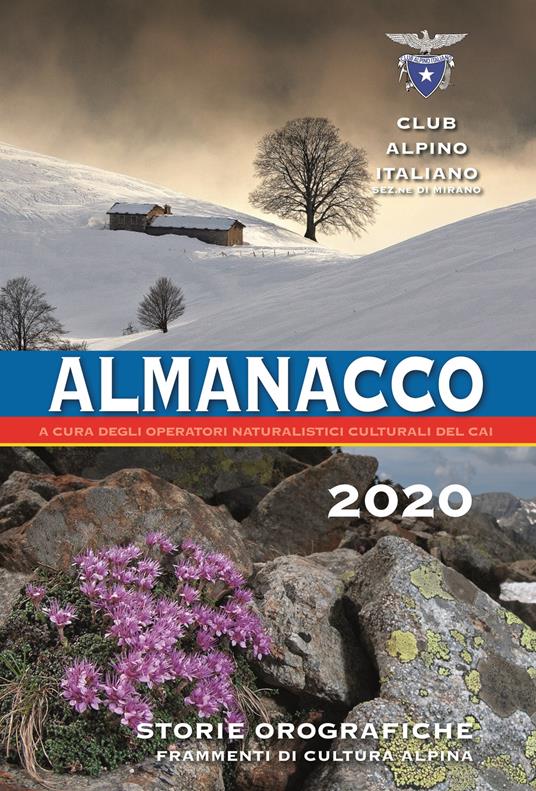 Almanacco Club Alpino Italiano 2020. Ediz. a spirale - copertina