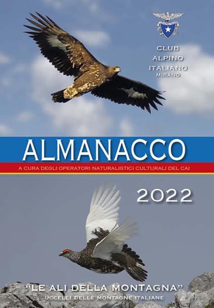 Almanacco Club Alpino Italiano 2022. Nuova ediz. - copertina