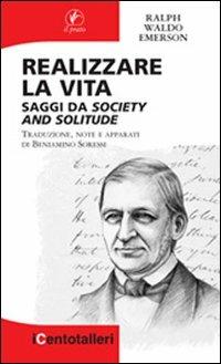 Realizzare la vita - Ralph Waldo Emerson - copertina