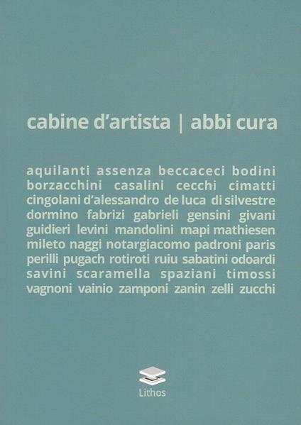 Cabine d'artista - abbi cura - copertina