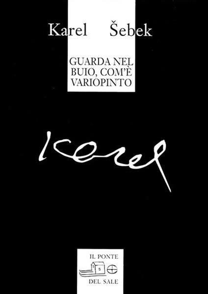 Guarda nel buio, com'è variopinto (testi dagli anni 1965-1995) - Karel Sebek - copertina