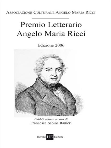 Premio letterario Angelo Maria Ricci - copertina
