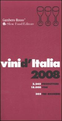 Vini d'Italia 2008 - copertina
