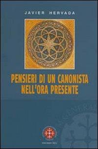 Pensieri di un canonista nell'ora presente - Javier Hervada - copertina