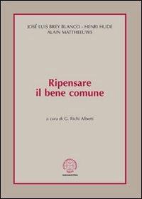 Ripensare il bene comune - copertina