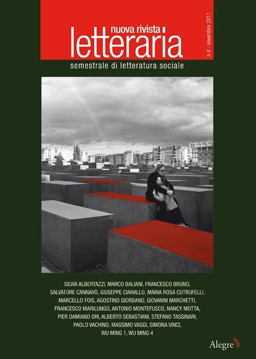 Nuova rivista letteraria (2011). Vol. 4 - copertina