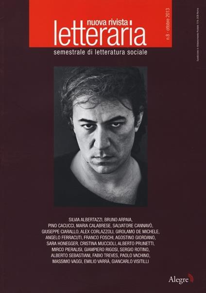 Nuova rivista letteraria (2013). Vol. 8 - copertina