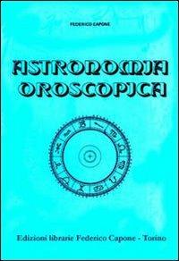 Astronomia oroscopica - Federico Capone - copertina