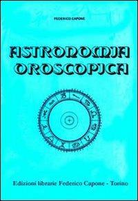 Astronomia oroscopica - Federico Capone - copertina