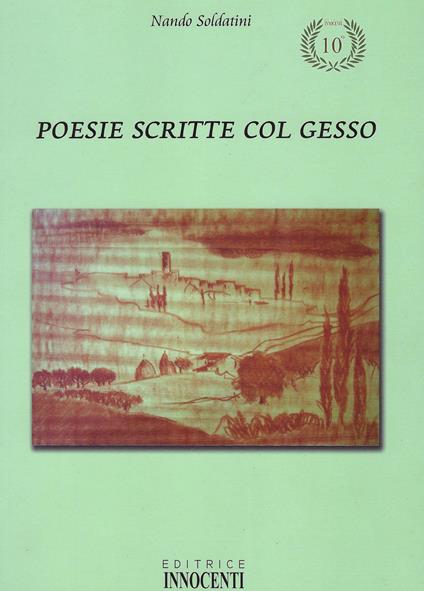 Poesie scritte col gesso - Nando Soldatini - copertina