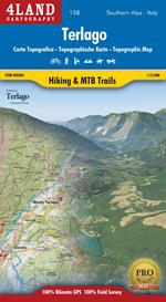 Terlago. Carta topografica-escursionistica 1:25.000. Ediz. italiana, inglese e tedesca