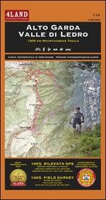 Alto Garda valle di Ledro. 1500 km mountainbike trails. Ediz. italiana, inglese e tedesca