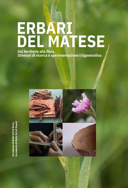 Erbari del Matese. Dal territorio alla fibra. Itinerari di ricerca e sperimentazione (ri)generativa - copertina