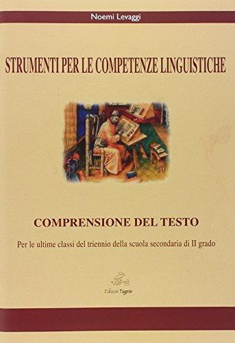 Strumenti per la competenza linguistica. Materiali per il docente - Noemi Levaggi - copertina