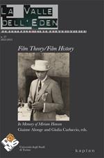 La valle dell'Eden (2012-2013). Vol. 27: Film theory/film history.