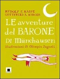 Le avventure del barone di Münchausen. Ediz. a caratteri grandi - Rudolf Erich Raspe,Gottfried A. Bürger - copertina