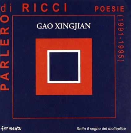 Parlerò di ricci (1991-1995) - Xingjian Gao - copertina