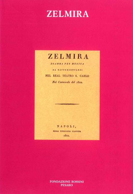 Zelmira - copertina