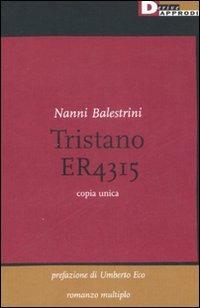 Tristano - Nanni Balestrini - copertina