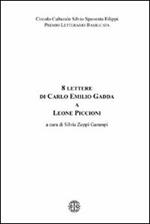 Otto lettere di Carlo Emilio Gadda a Leone Piccioni