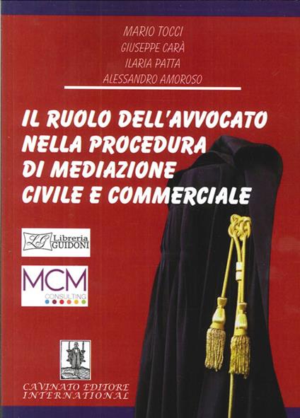 Il ruolo dell'avvocato nella preocedura di mediazione civile e commerciale - copertina