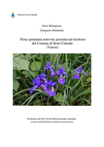 Flora spontanea notevole presente nel territorio del Comune di Sesto Calende (Varese) - Enzo Meneguzzo,Gianpaolo Michelutti - copertina
