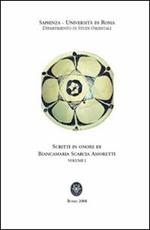 Scritti in onore di Biancamaria Scarcia Amoretti