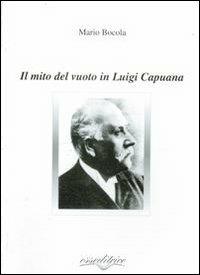Il mito del vuoto in Luigi Capuana - Mario Bocola - copertina