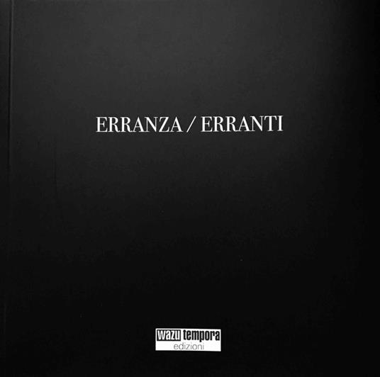 Erranza/erranti - copertina