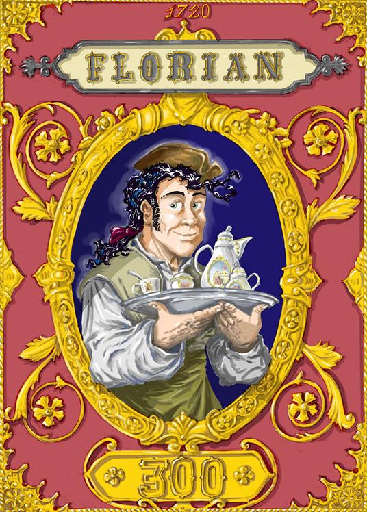 Florian 300. The Caffè Florian coffeehouse in Venice. A 300-year-old- story. Ediz. illustrata. Con cartolina segnalibro - Valerio Held,Giorgio Figus - copertina