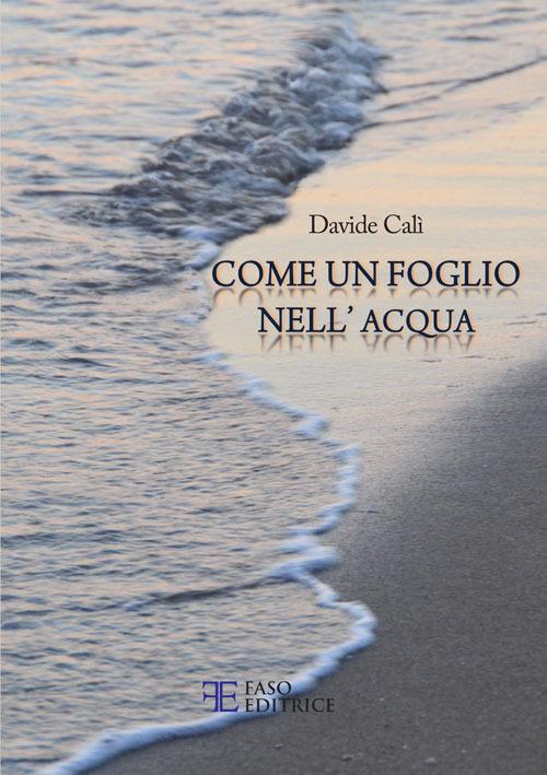 Come un foglio nell'acqua - Davide Calì - copertina