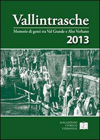 Vallintrasche 2013. Memorie di genti tra Val Grande e Alto Verbano - copertina