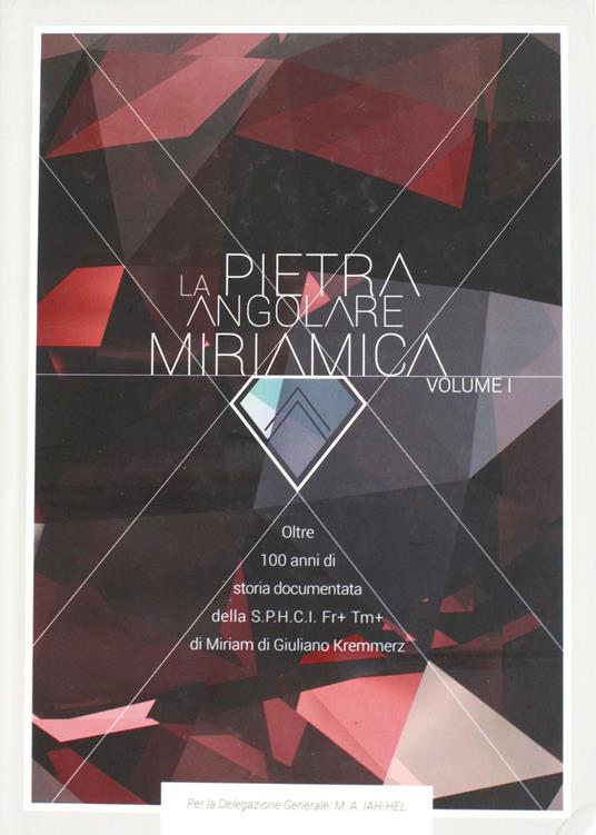 La pietra angolare miriamica. Vol. 1 - copertina