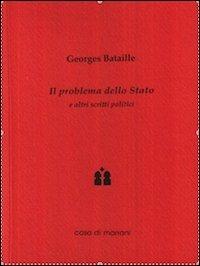Il problema dello Stato e altri scritti politici - Georges Bataille - copertina
