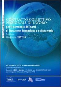 CCNL per il personale dei corsi di istruzione, formazione e cultura varia - copertina