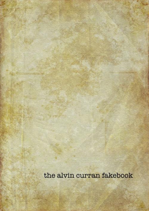 The Alvin Curran Fakebook - Alvin Curran - copertina
