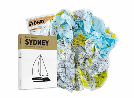 Crumpled city map. Sydney. Ediz. multilingue - 2