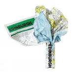 Crumpled city map. Edinburgh. Ediz. multilingue