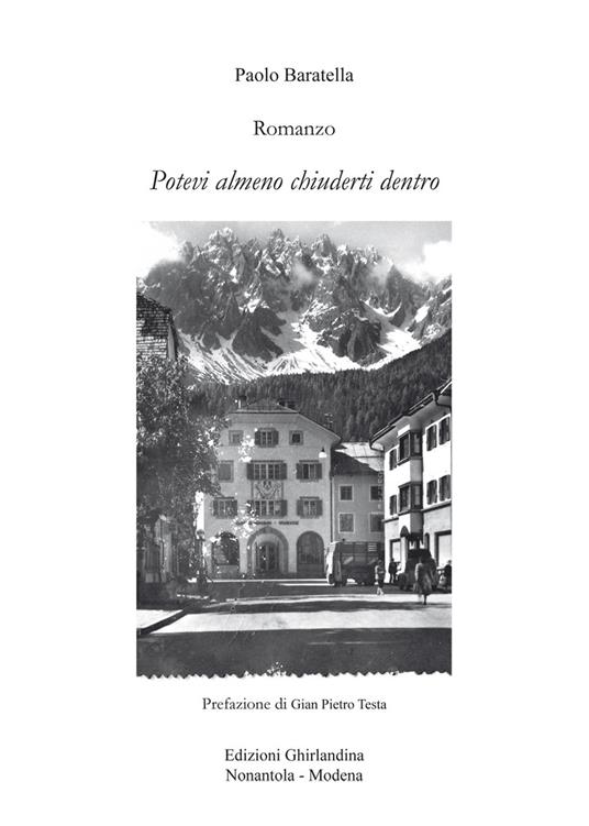 Potevi almeno chiuderti dentro - Paolo Baratella - copertina