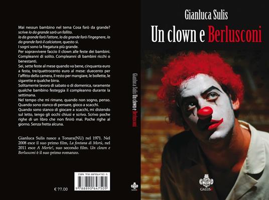 Un clown e Berlusconi - Gianluca Sulis - copertina
