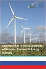 Opportunities in the development of Russian's. Renewable energy industry