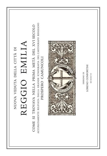 Veduta di Reggio Emilia nel XVI secolo - Loreno Confortini - copertina