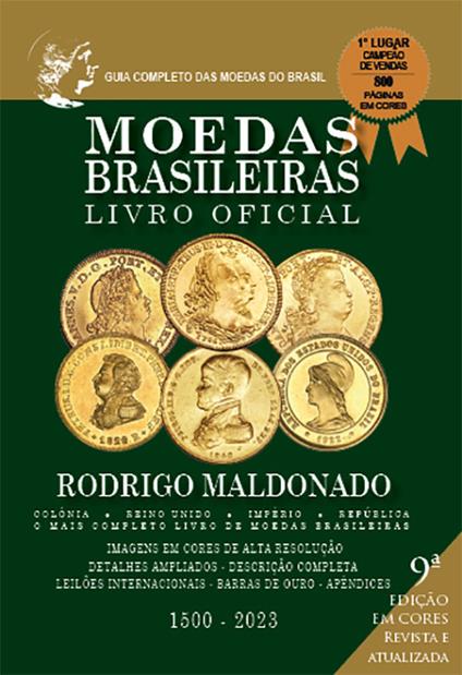 Livro bentes das moedas do Brasil - Rodrigo Maldonado,Fernando Antunes - copertina